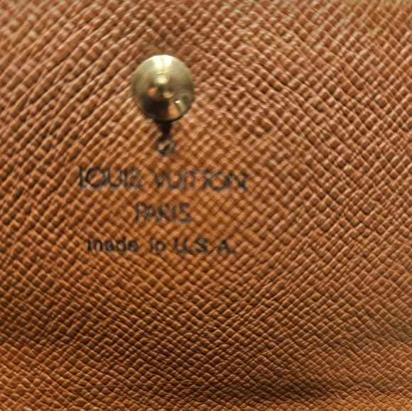 Authentic LOUIS VUITTON Monogram Portefeiulle Elise Leather Wallet Code#  SD0030 - Picture 3 of 16